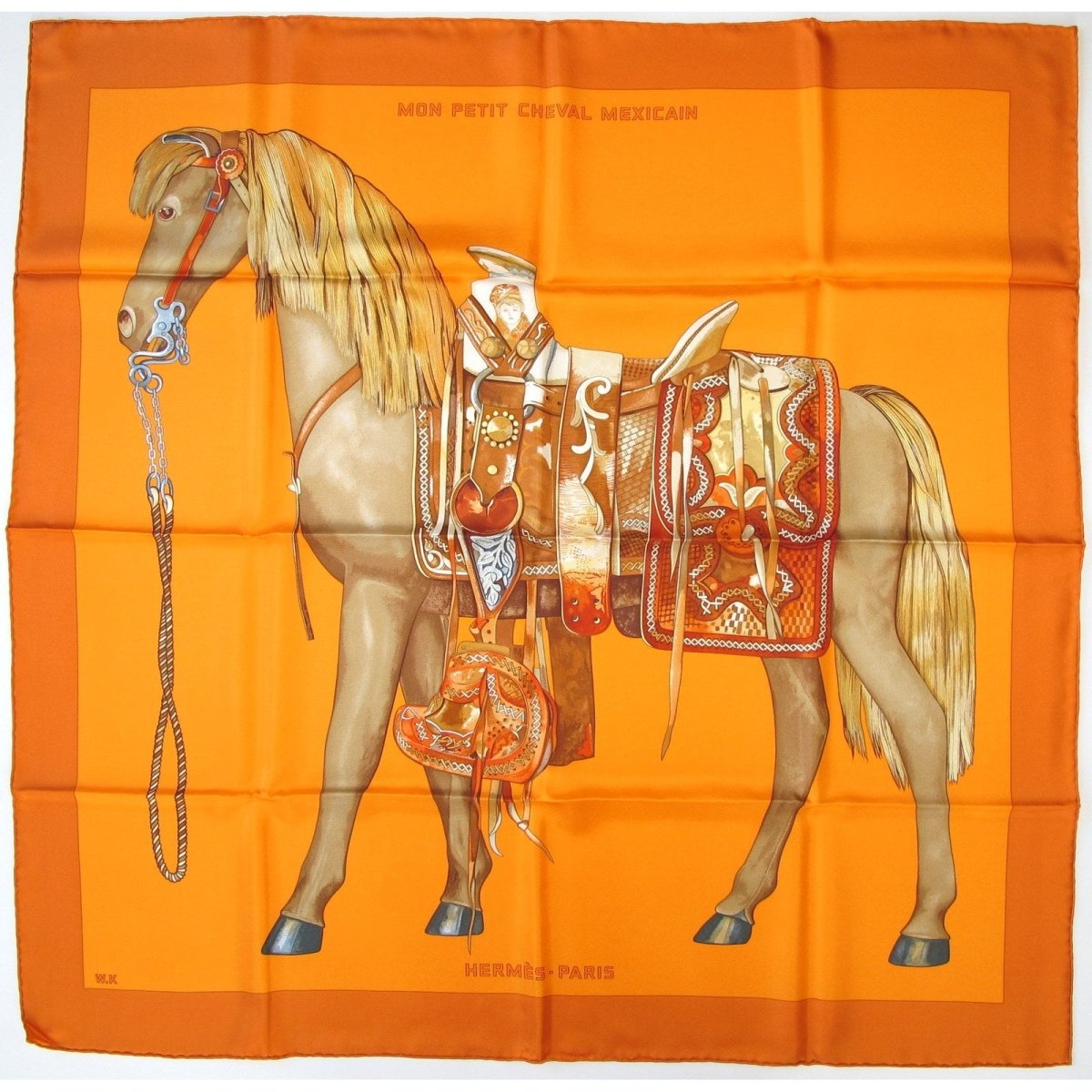 Foulard Hermès Mon Petit Cheval Mexicain 2009 - En vente sur France Foulard Hermès Mon Petit Cheval Mexicain 2009 - En vente sur France