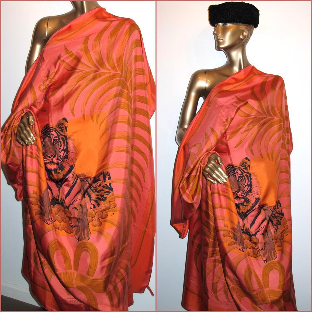 Hermes dip Dye, Surteint Rose Orange Tigre Royal GM