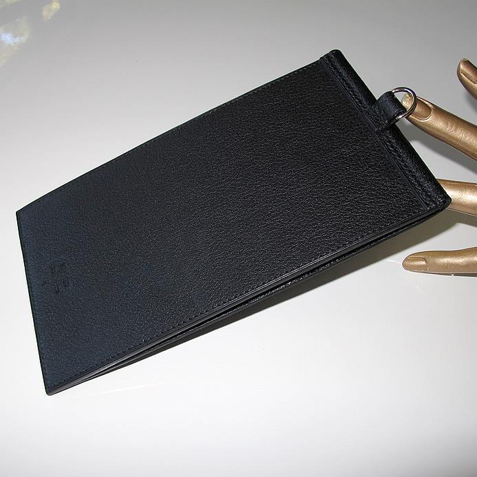 Hermes black buffle Golf Score Holder