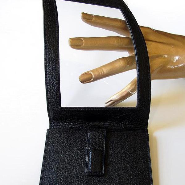 Hermes black buffle Golf Score Holder