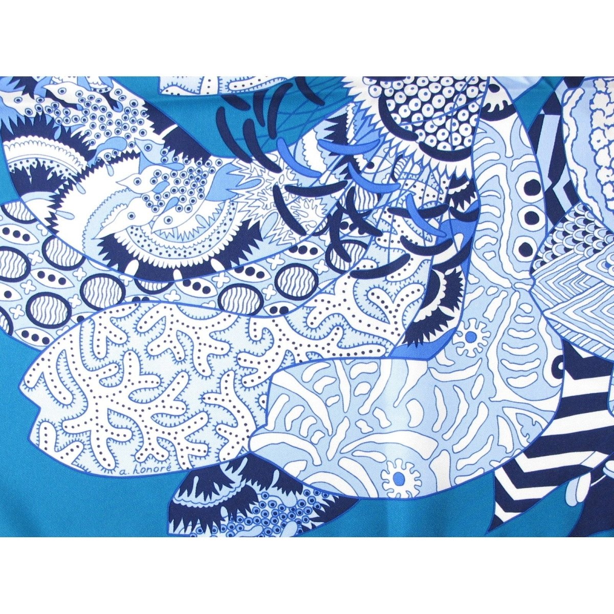 Hermes Fleurs d'Indiennes by Aline Honore Twill 90