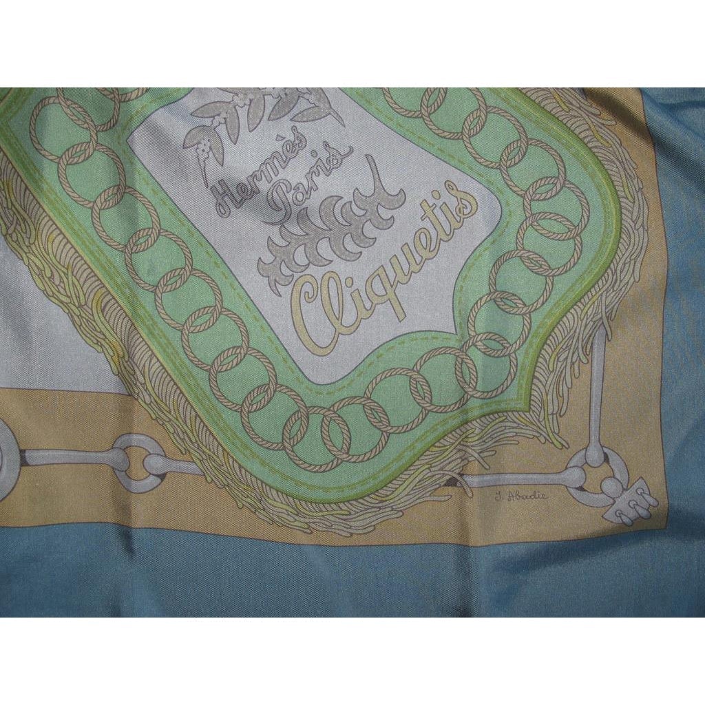 hermes dip dye cliquetis shawl
