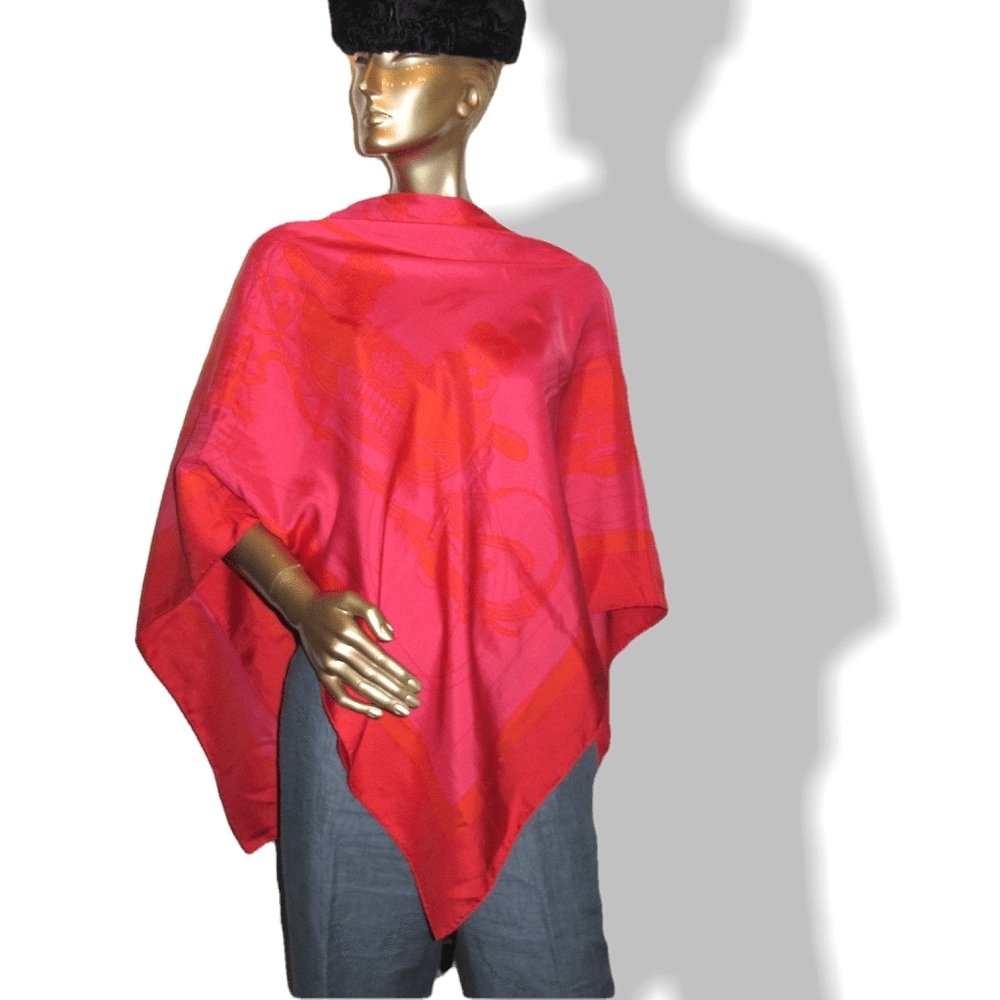 Hermes Ex Libris Dip Dye Surteint by Hugo Grygkar Silk 140
