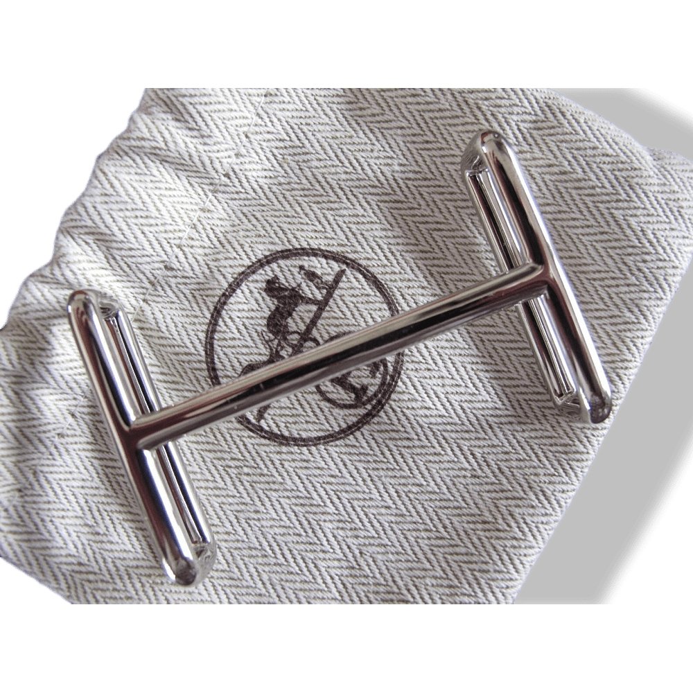 Hermes Plated silver Buckle IDEM 42mm