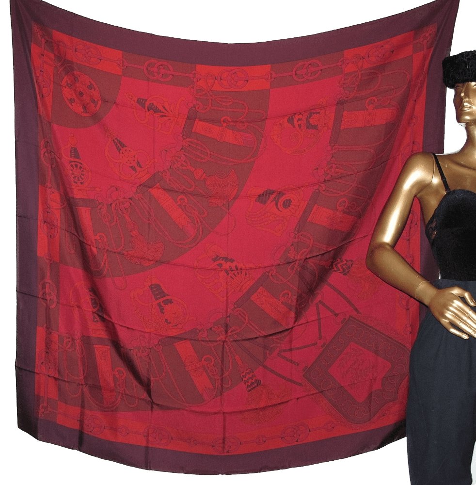 Hermes Cliquetis Dip Dye Shawl