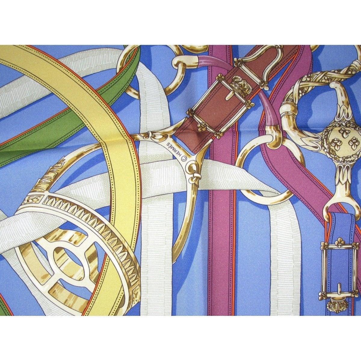 Hermes Cavalcadour by Henri d'Origny Twill Silk 90