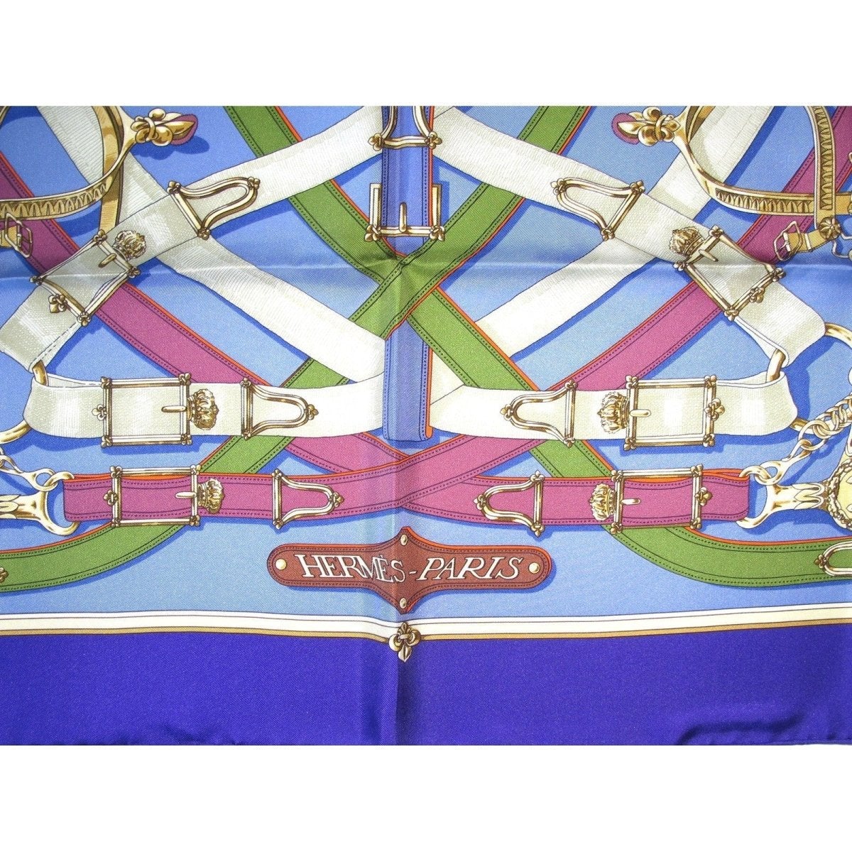 Hermes Cavalcadour by Henri d'Origny Twill Silk 90