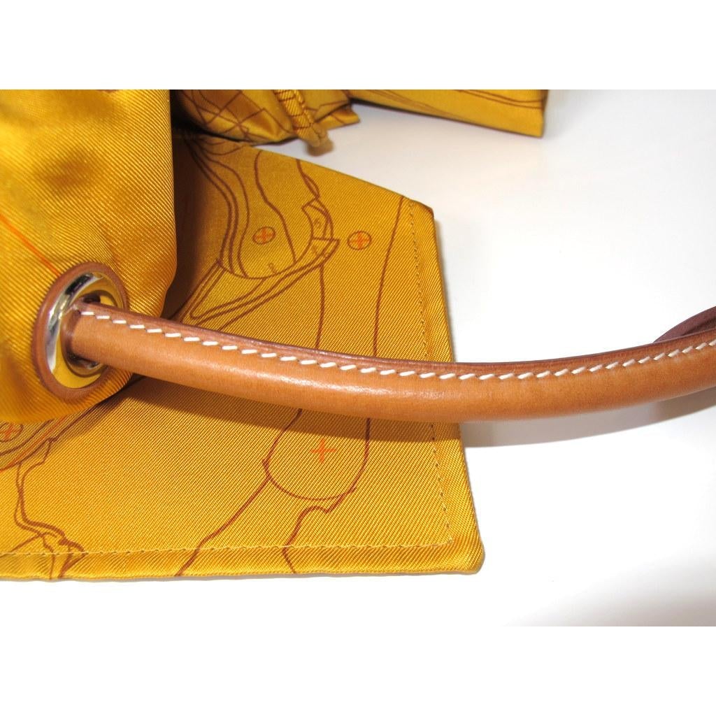 Hermes pegase silk city bag