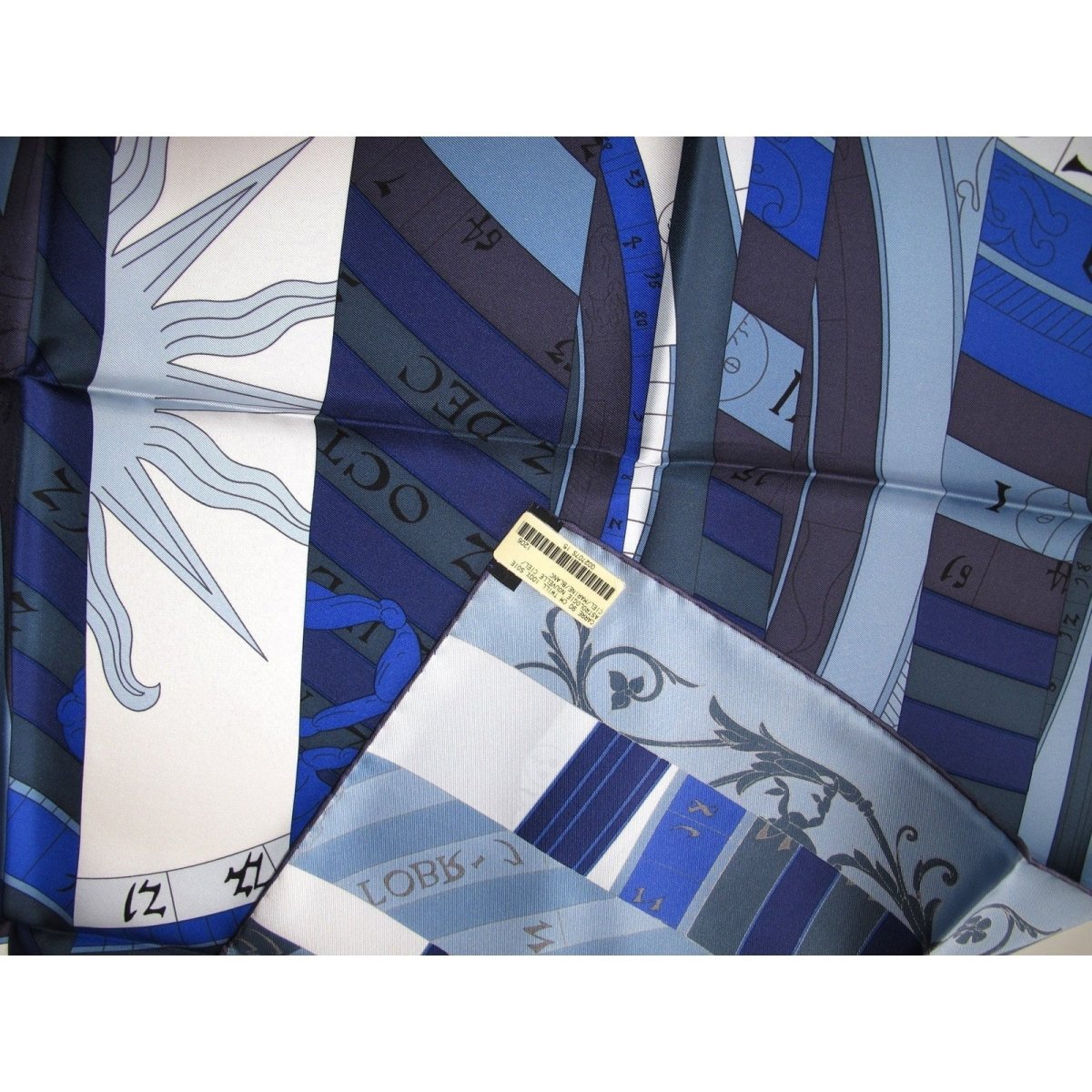 Hermes 2012 Blue White Astrologie Nouvelle Twill 90
