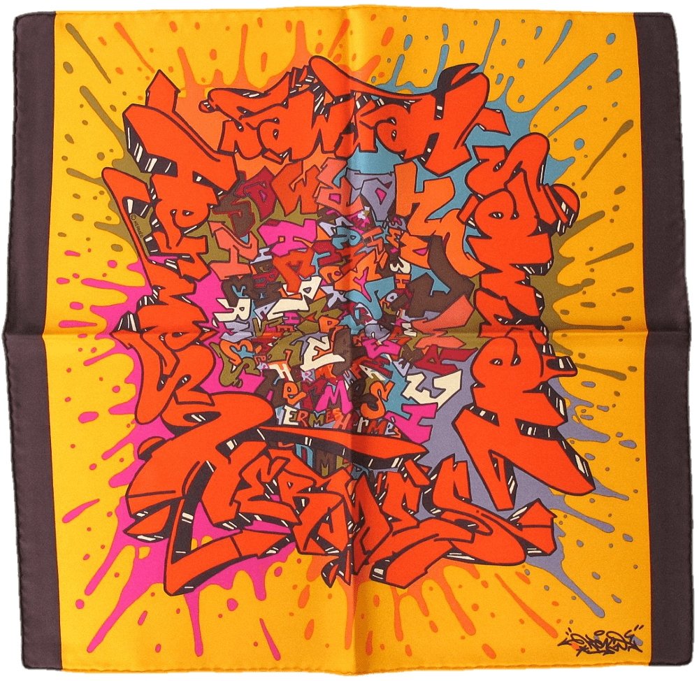 Hermes Graff Twill Gavroche 42cm