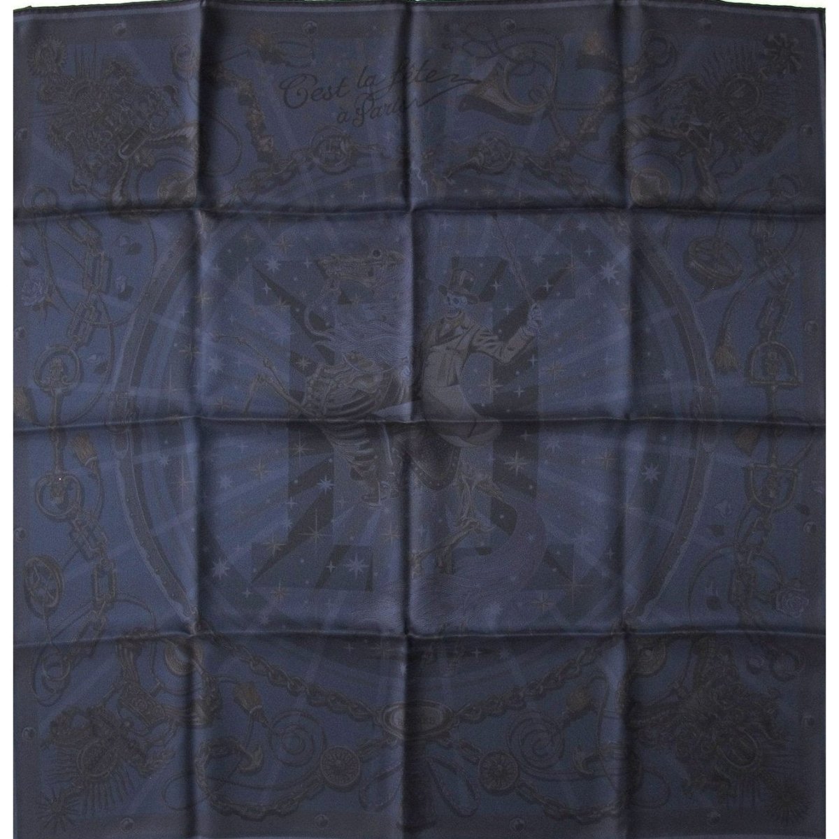Hermes C'est la fete a Paris Vintage Silk 70