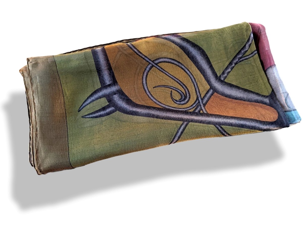 Hermes 2012 COUP DE FOUET Mousseline of Silk Changeante 140, NIB!
