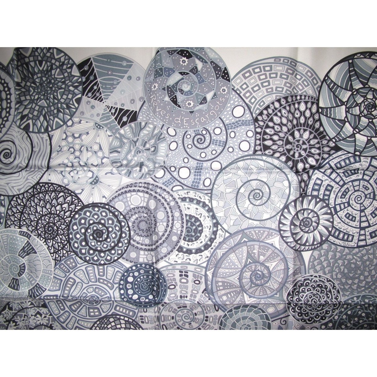 Hermes Reves D'Escargots by Christine Henry Twill 90