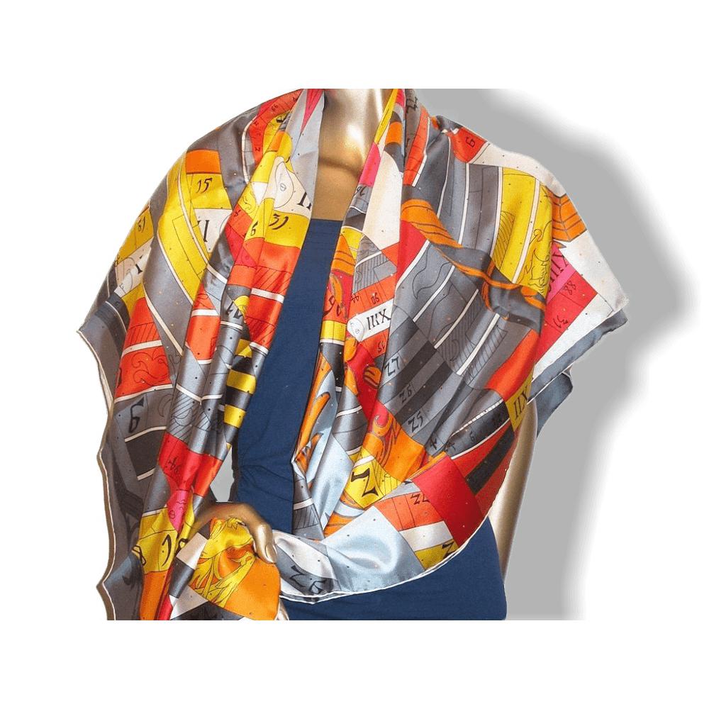 Hermes 2012 Limited cw15 Nouvelle Astrologie Perforee Silk 140 Rare, NIB! - poupishop