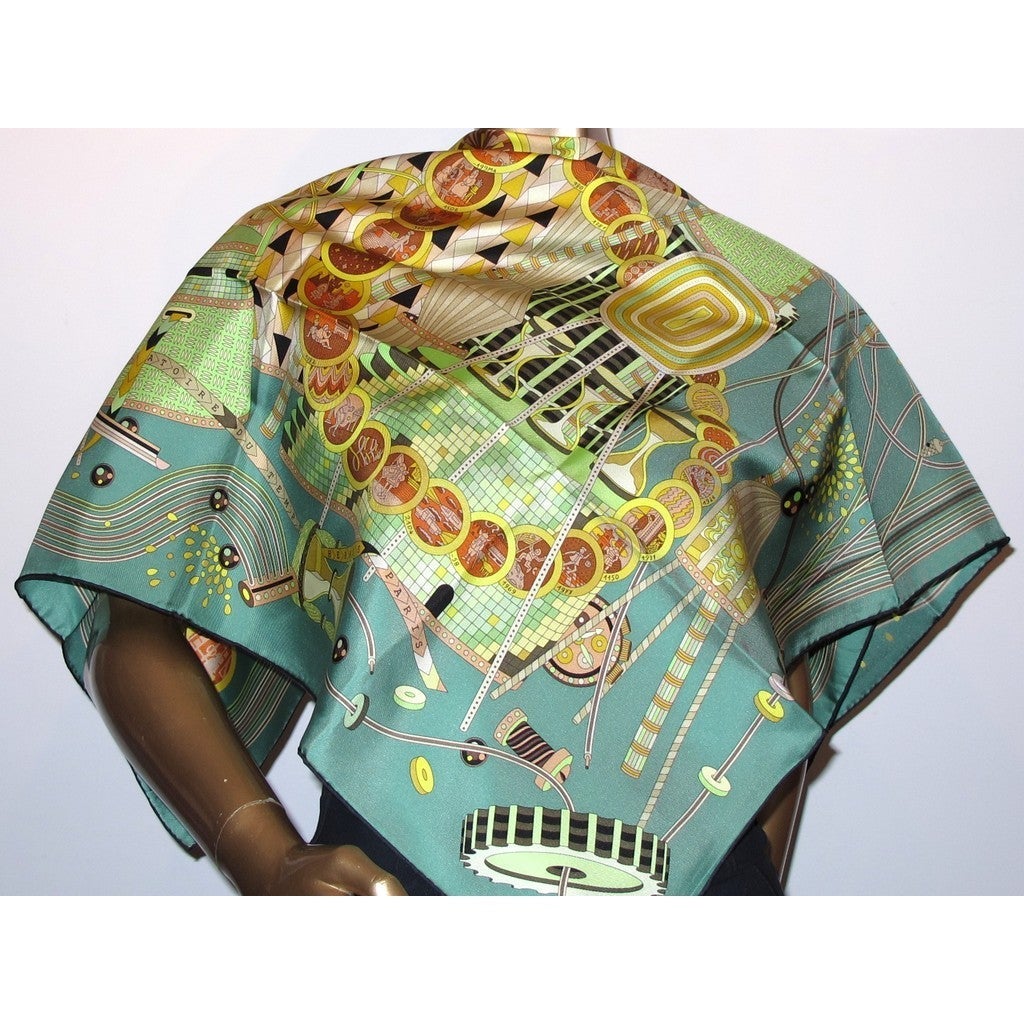 Hermes 2012 Vert/Ochre Laboratoire de Temps