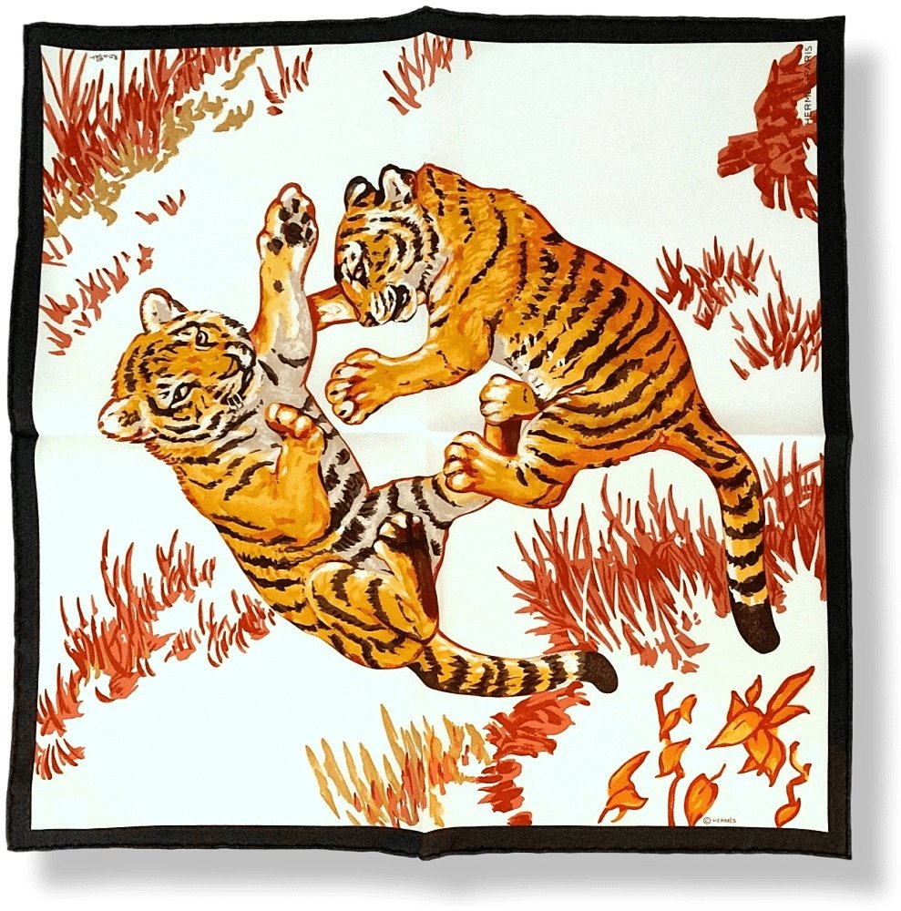 Hermes LES TIGREAUX by Robert Dallet Gavroche 42 cm
