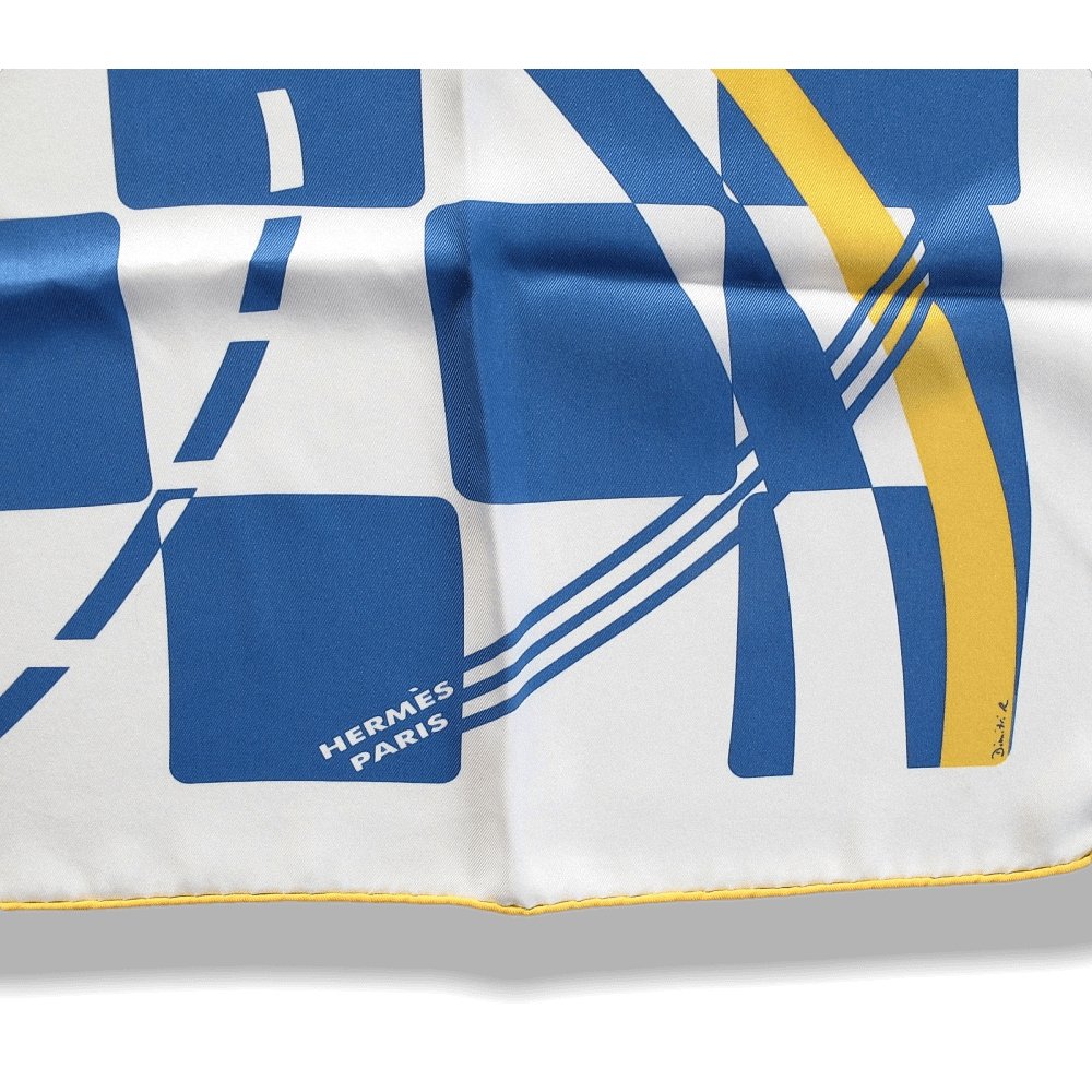 Hermes 2013 Special Commemorative Issue 24 Le Mans Vintage silk 70, Rare! - poupishop