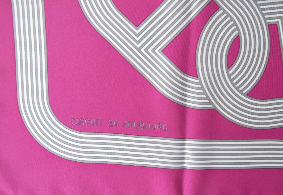 Hermes 2013 Special Issue Circuit 24 Faubourg for Imagine Twill 90cm, New! - poupishop