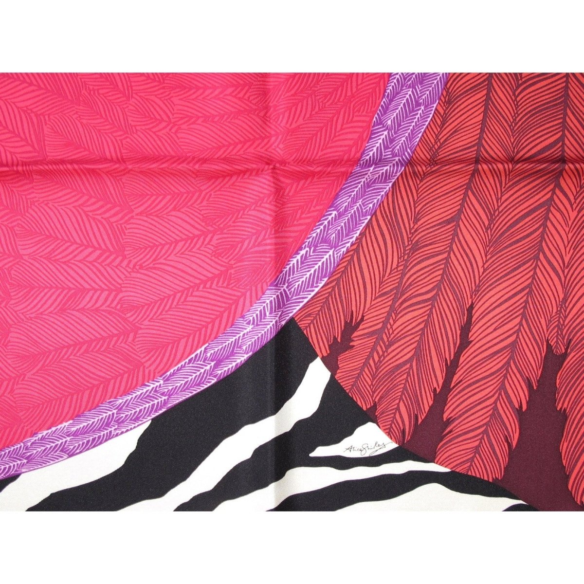 Hermes Zebra Pegasus Twill 90