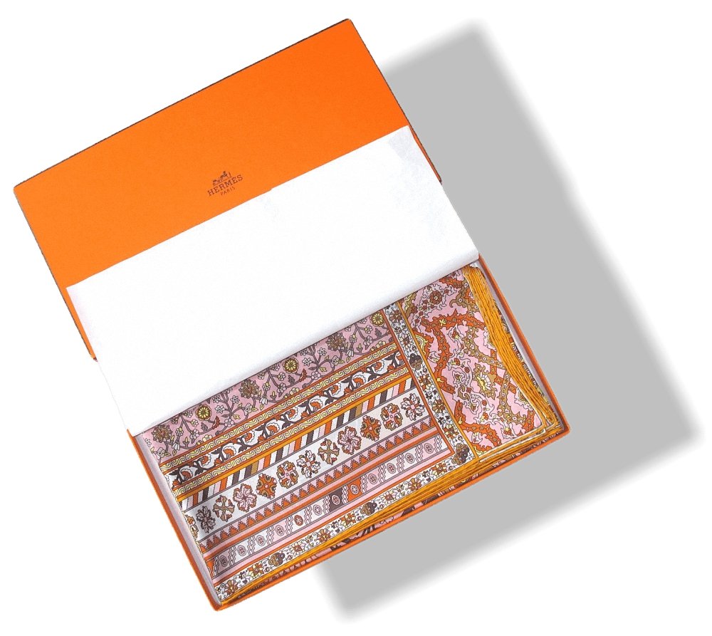 Hermes Tapis Persans by Pierre-Marie Carre Geant Twill Plume 140