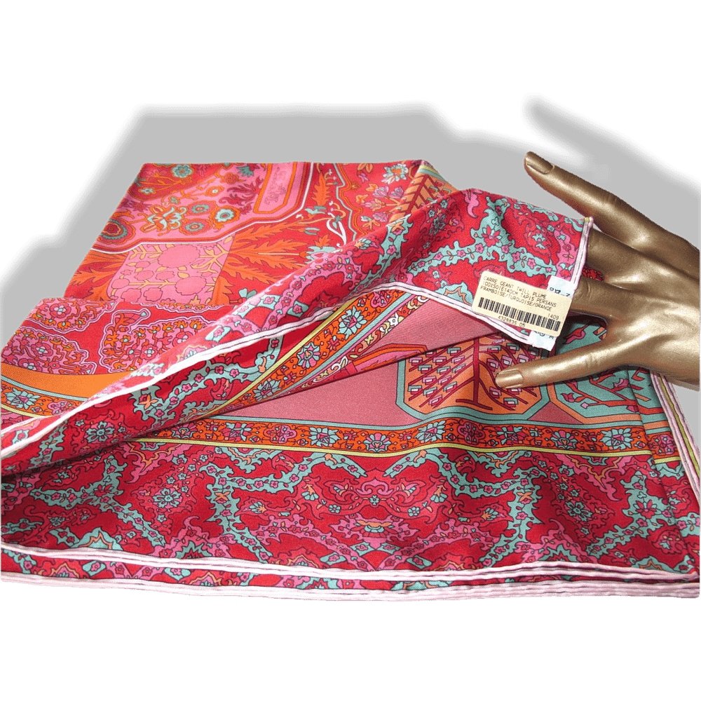 Hermes Tapis Persans by Pierre-Marie Carre Geant Twill Plume 140
