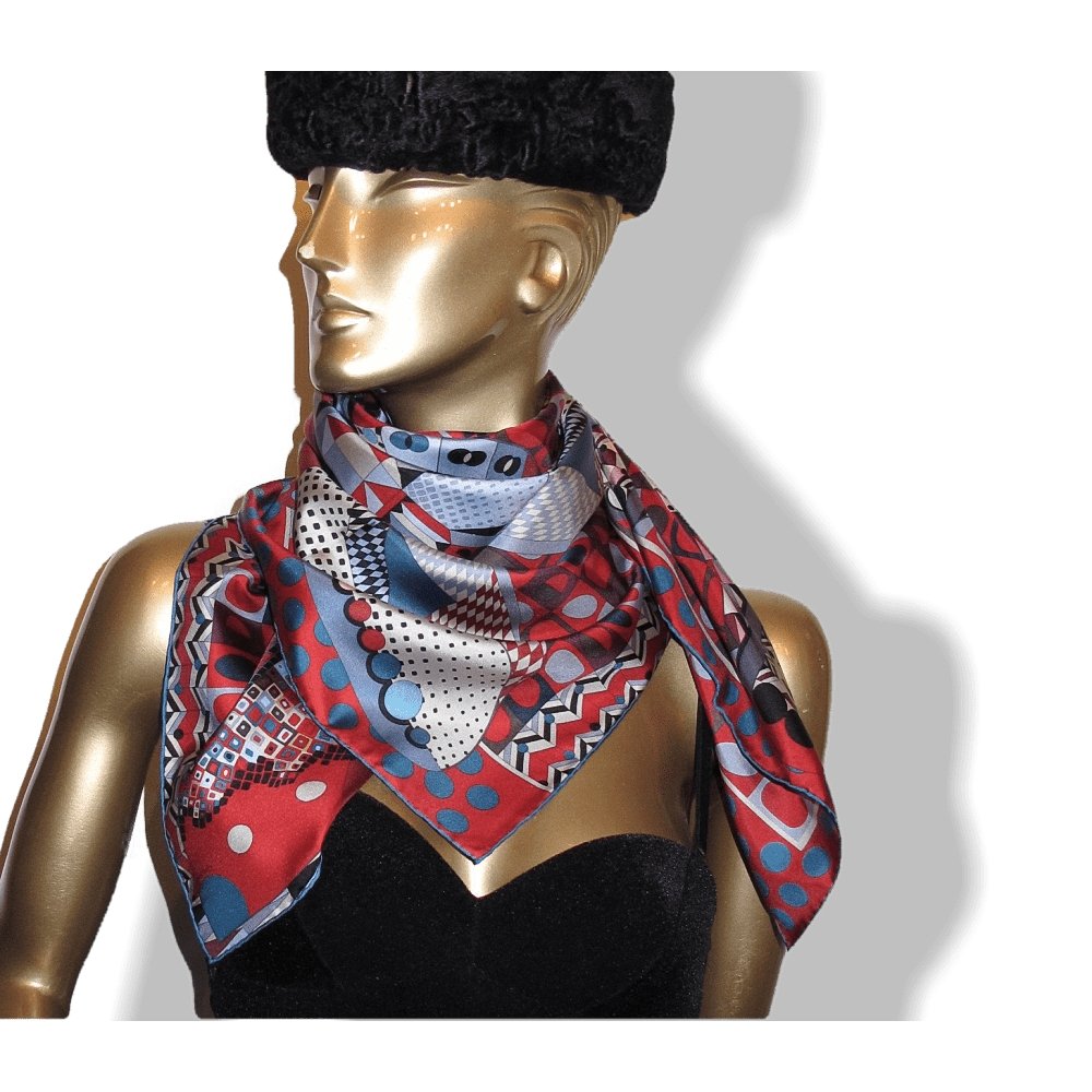 Hermes Les Ailes de la Soie by Aline Honore Twill 90