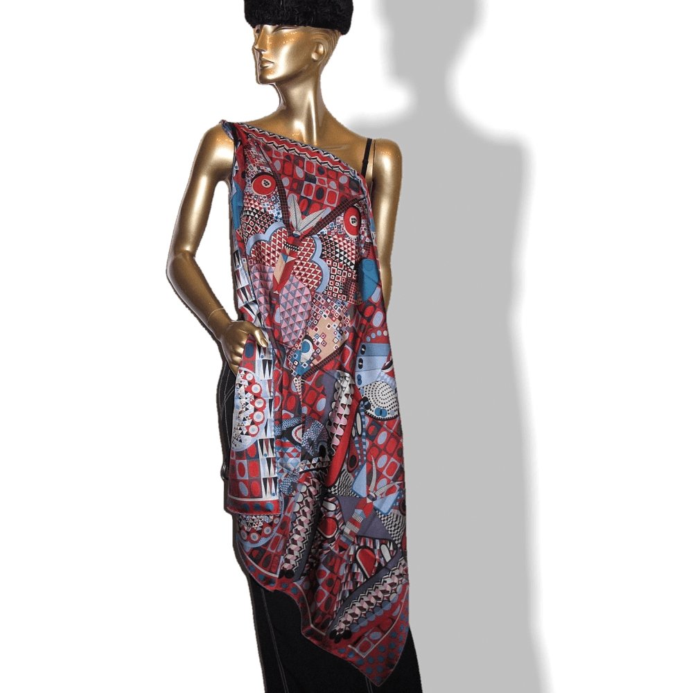 Hermes Les Ailes de la Soie by Aline Honore Twill 90