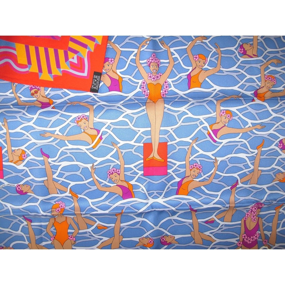 Hermes Ballet Aquatique Twill Silk 70