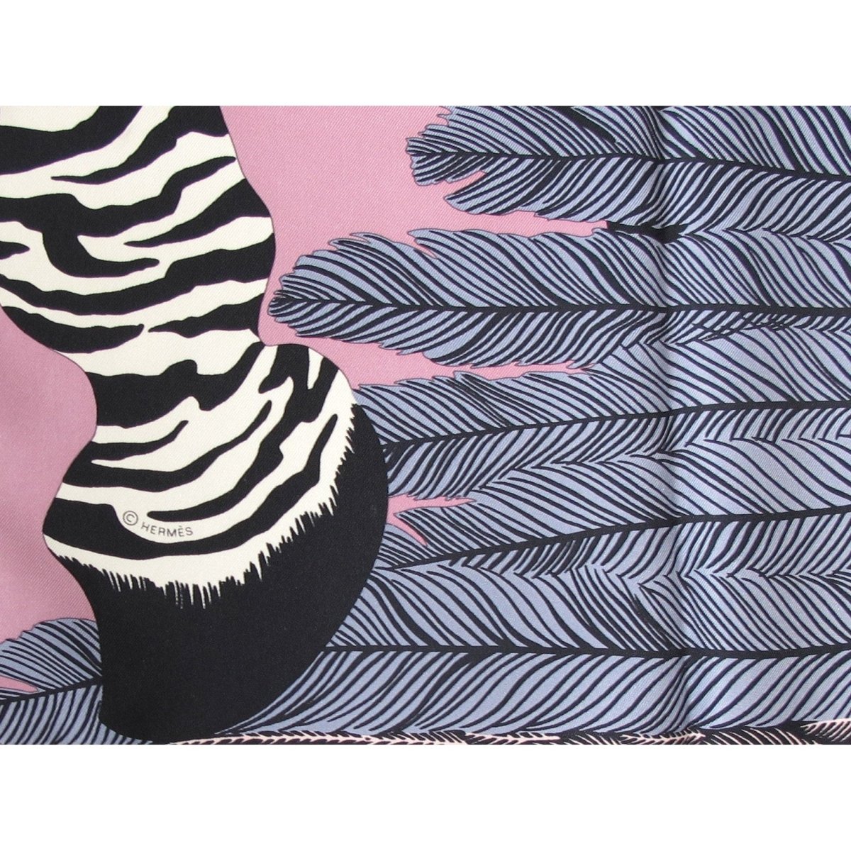 Hermes Zebra Pegasus by Alice Shirley Twill 90