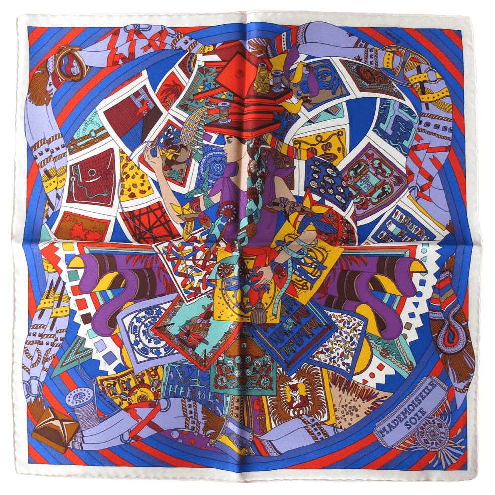 Hermes Madame Soie Twill Gavroche