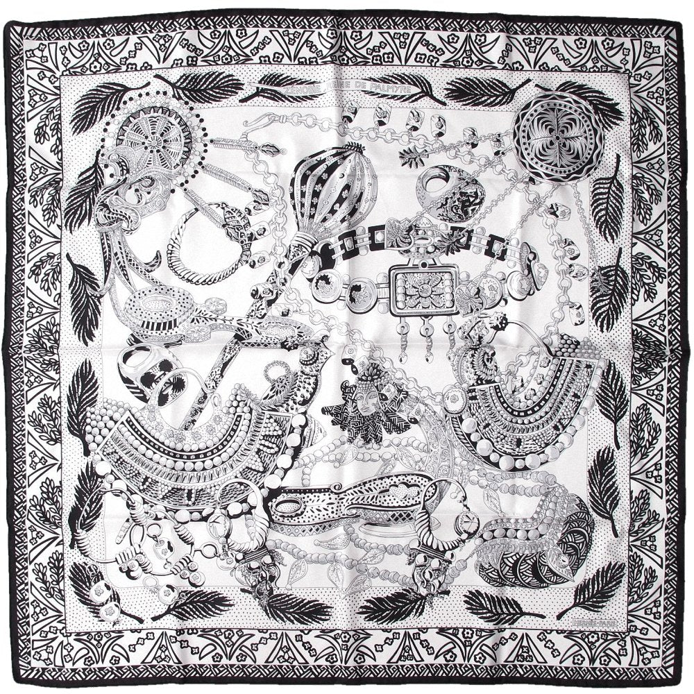 Hermes 2015 Black White Zenobie Reine de Palmyre by Annie Faivre