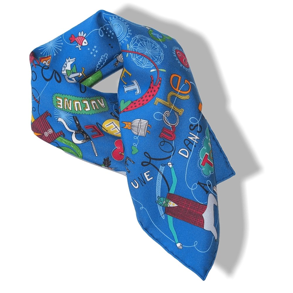 Hermes 2015 Blue Confessions Twill Gavroche