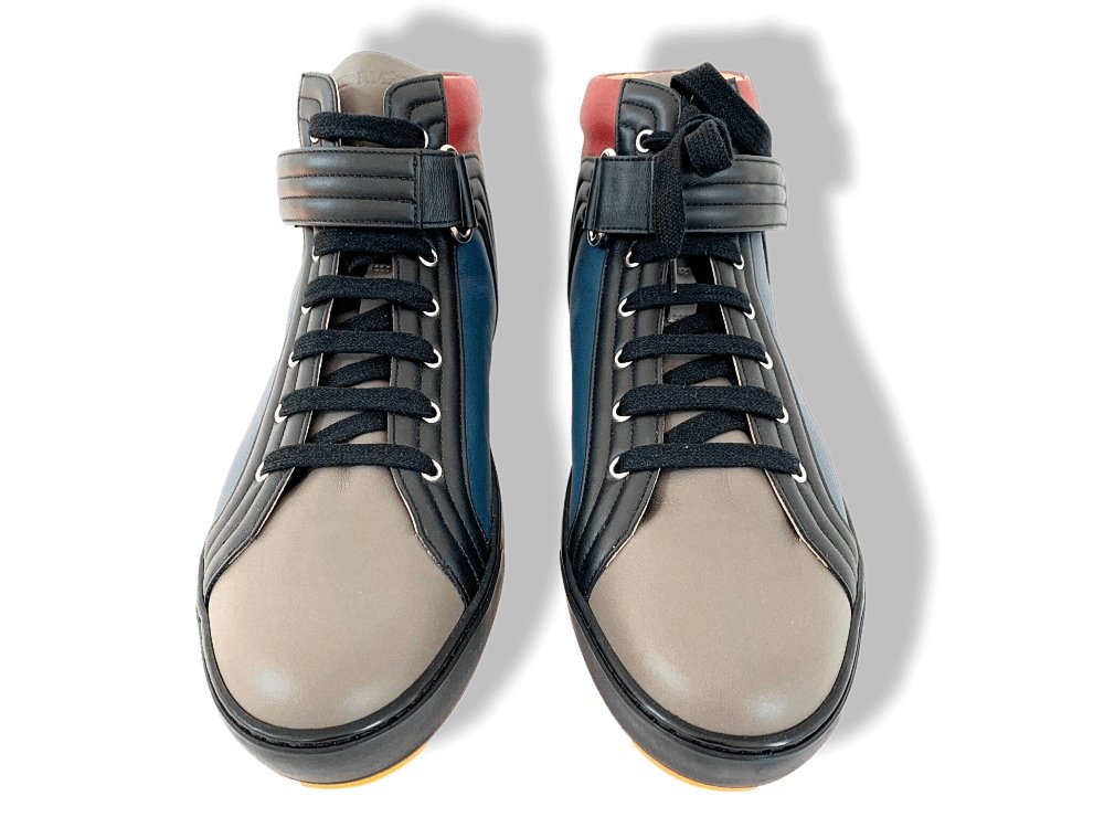 Hermes High Top Sneakers Men Shoes