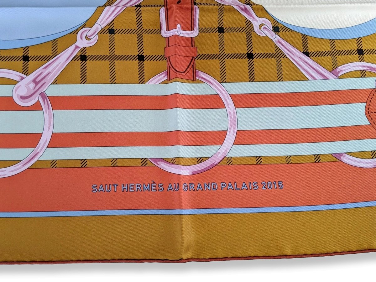 Hermes 2015 Special Issue Saut au Grand Palais TATERSALE Twill 90, Limited in Box!