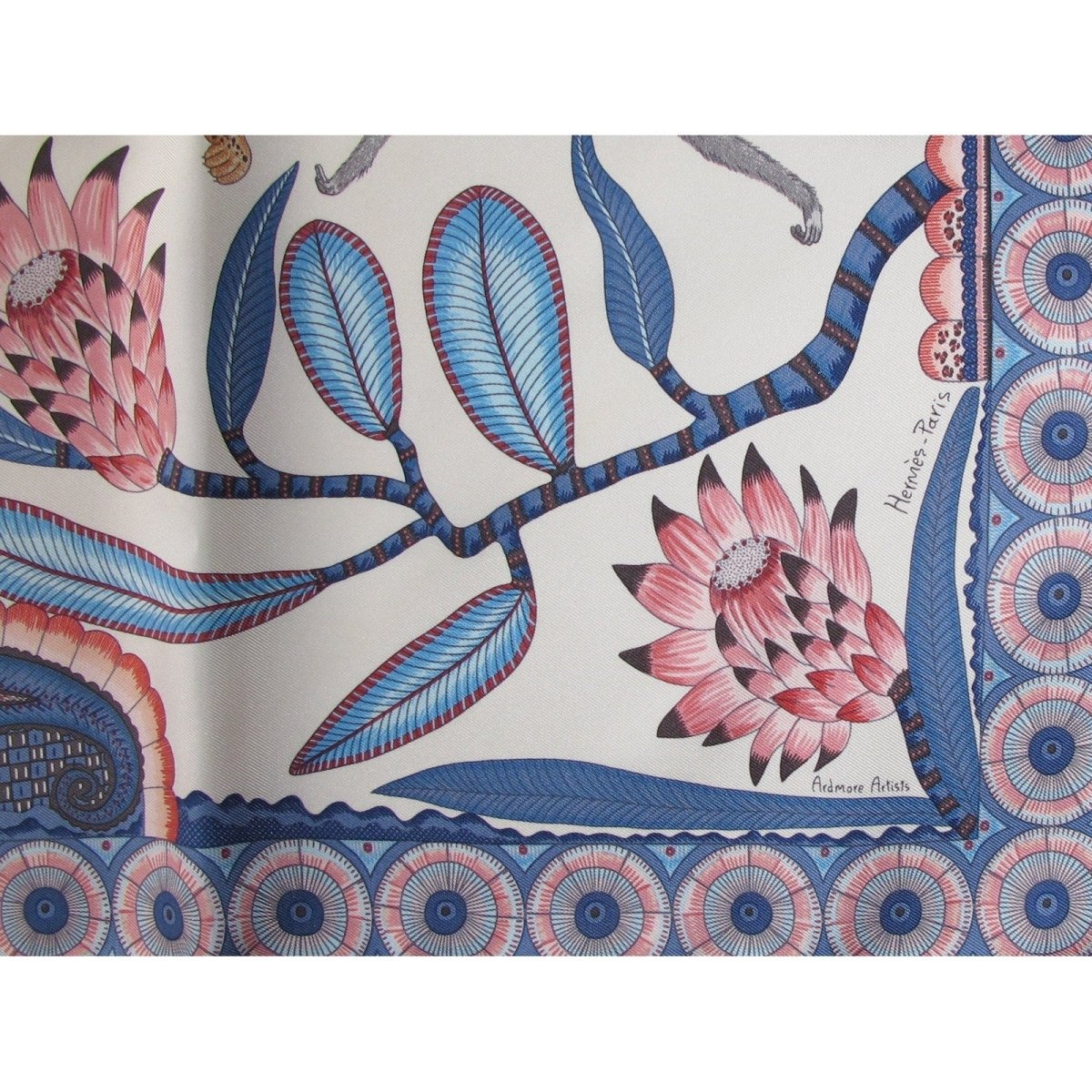 Hermes The Savana Dance Pocket Scarf Gavroche Twill 45