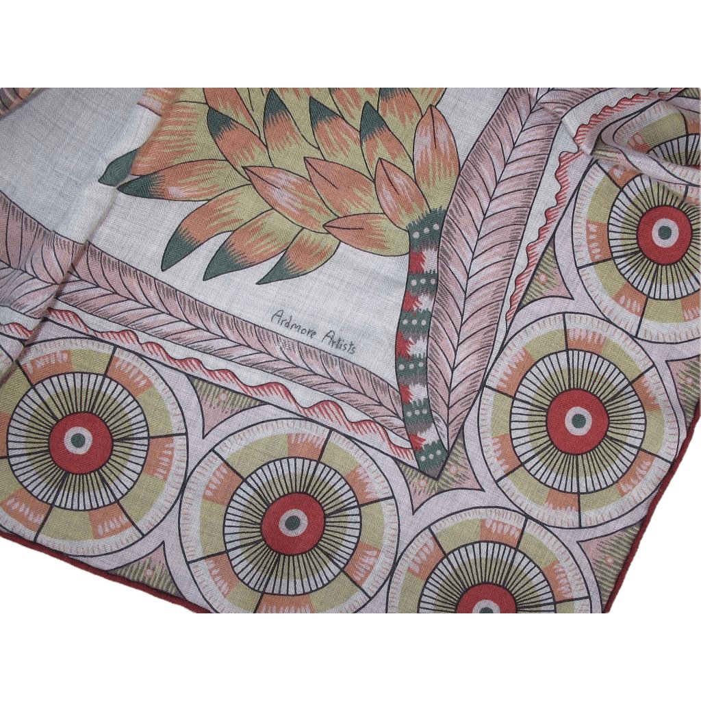 Hermes 2016 Savana Dance cashmere shawl