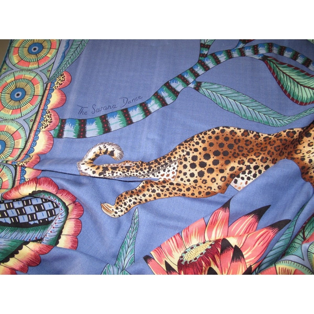 Hermes The Savana Dance Cashmere by Ardmore Artists Shawl 140