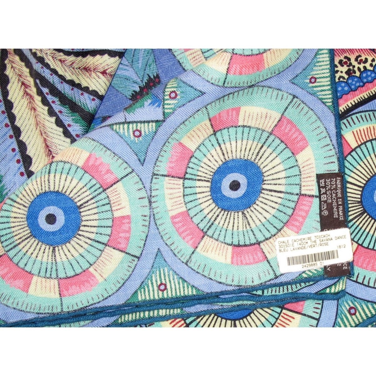 Hermes The Savana Dance Cashmere by Ardmore Artists Shawl 140
