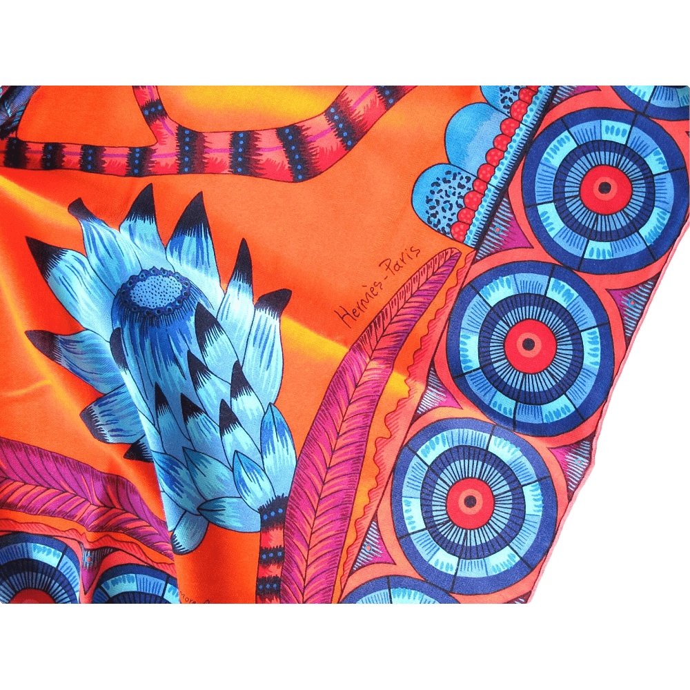 Hermes The Savana Dance Cashmere by Ardmore Artists Shawl 140