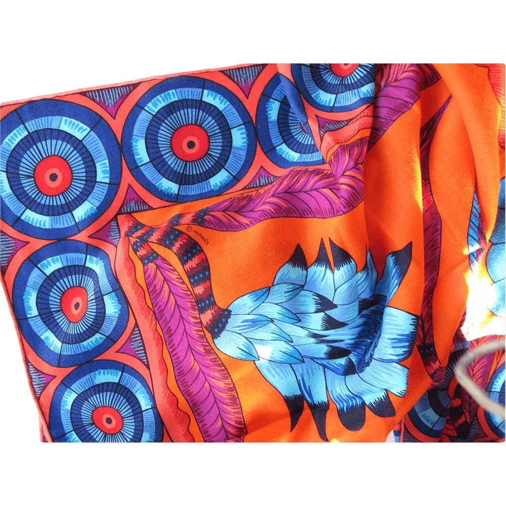 Hermes The Savana Dance Cashmere by Ardmore Artists Shawl 140