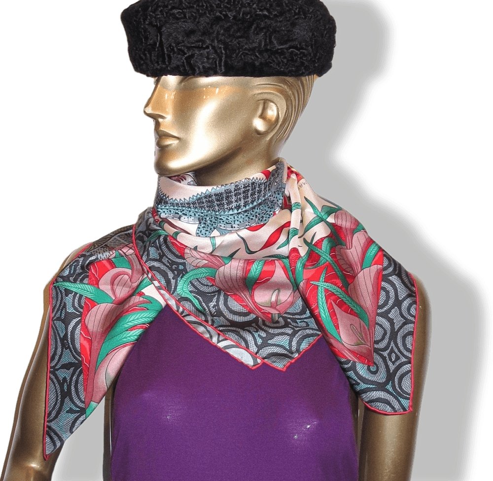 Hermes La Marche du Zambeze by Ardmore Artists Scarf