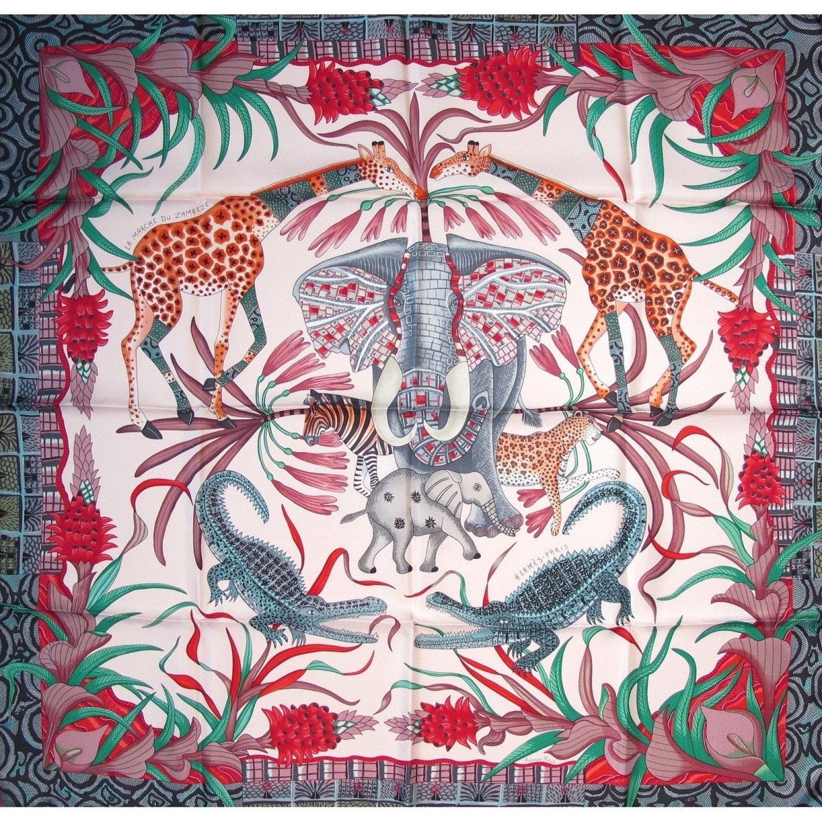 Hermes scarf La Marche du Zambeze