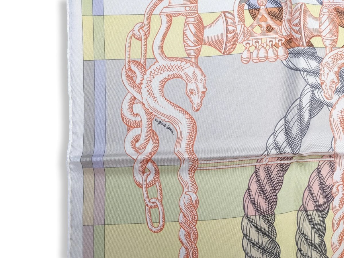Hermes 2016 Pastel "Della Cavalleria" by Virginie Jamin Twill 90