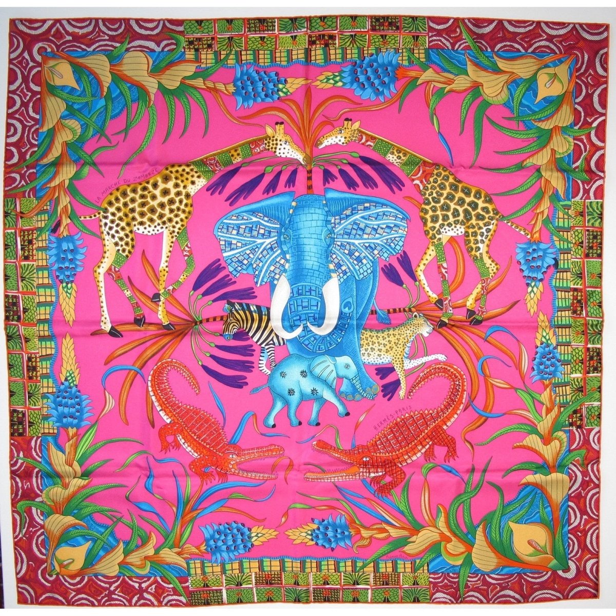 Hermes scarf La Marche du Zambeze
