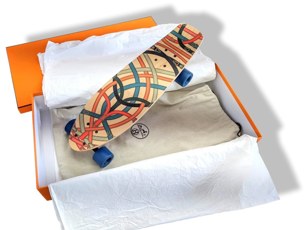 Hermes 2017 Cavalcadour Vosges Maple Skateboard, BNIB! - poupishop