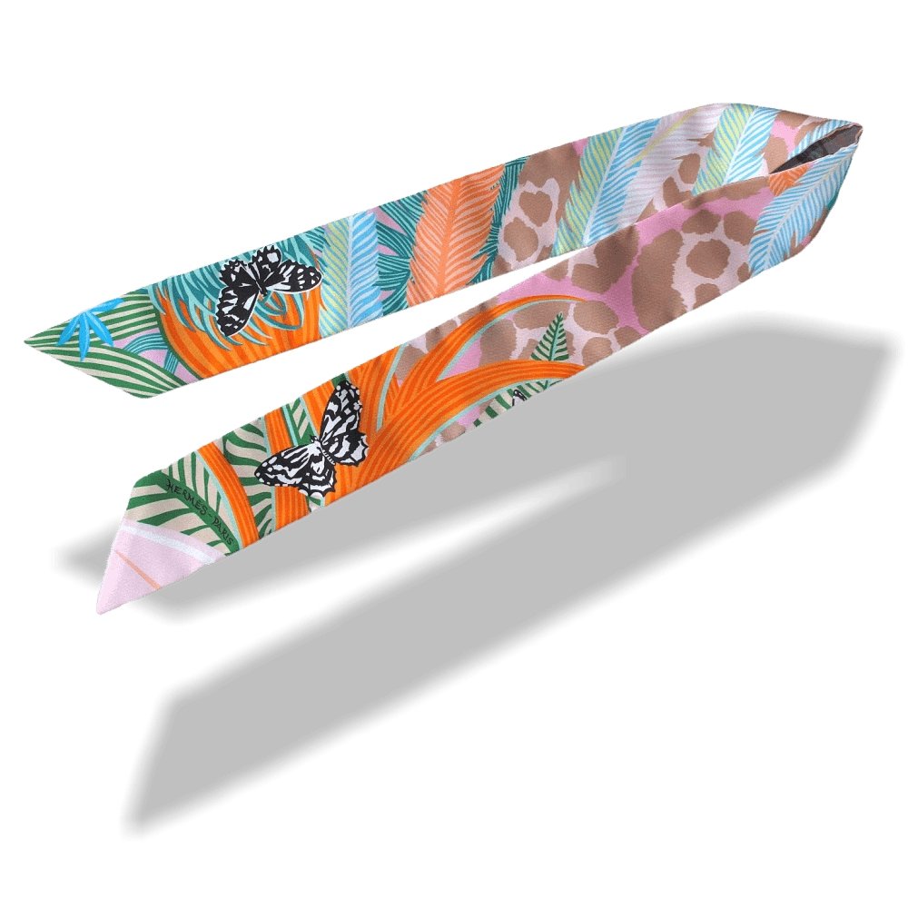 Hermes Jaguar Quetzal by Alice Shirley Twilly Silk