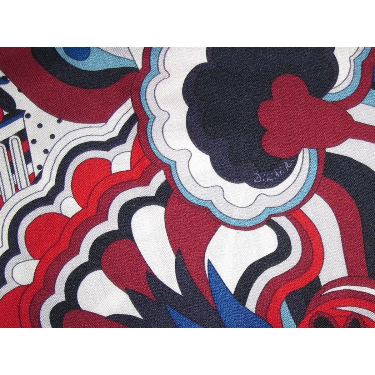Hermes FAUBOURG RAINBOW by Rybaltchenko Cashmere Shawl 140