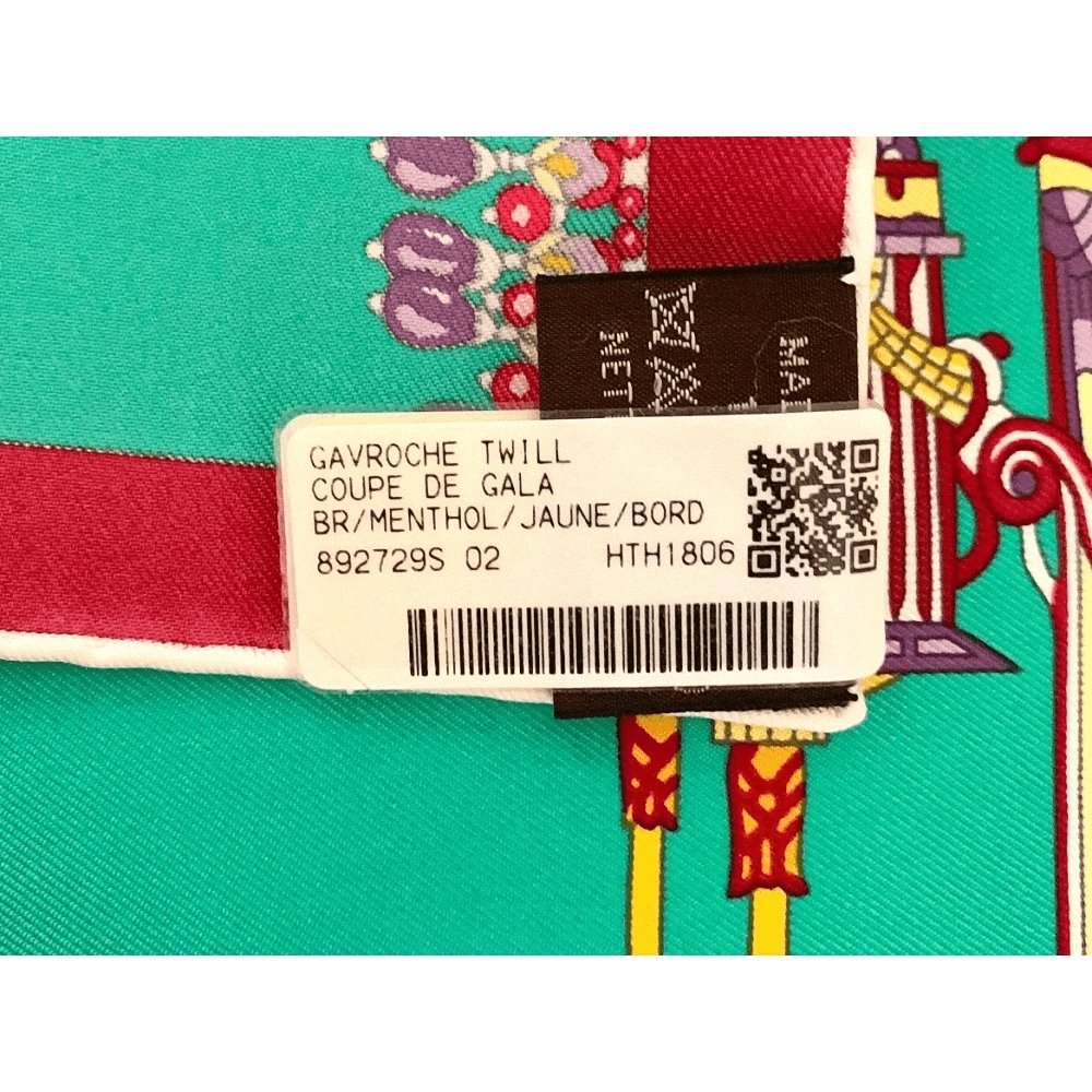 Hermes COUPE DE GALA by Wlodek Kaminski Twill Gavroche 42cm