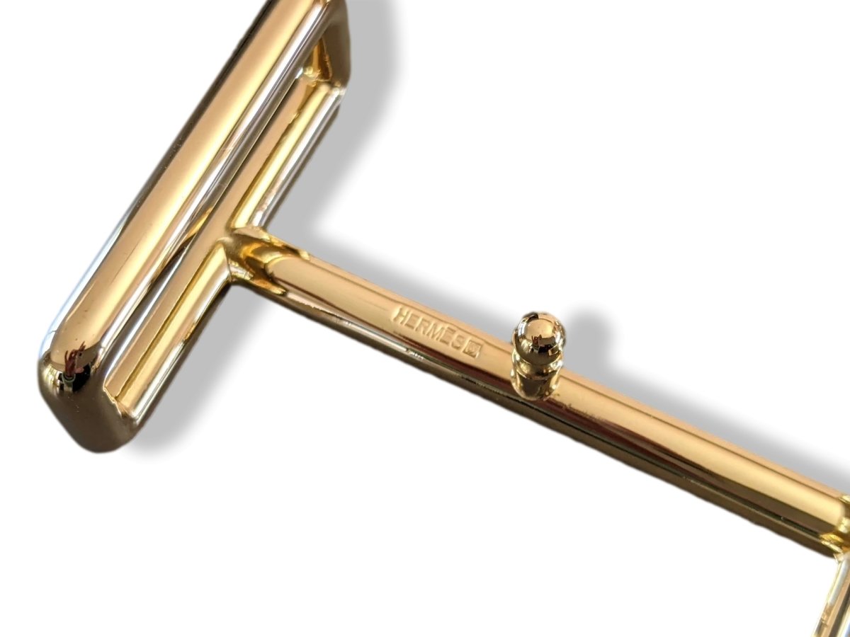 Hermes 2019 Plated Gold IDEM Buckle H 32mm