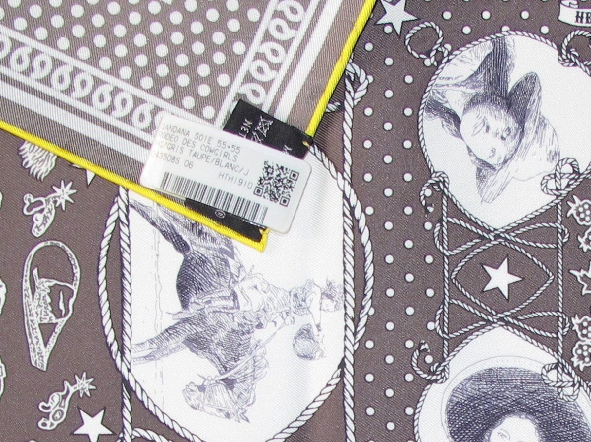Hermes Rodeo des Cowgirls by Kermit OLiver Bandana 55